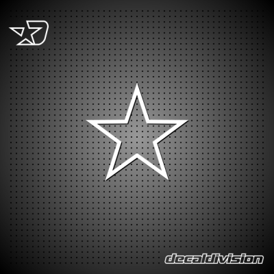 Christmas Star Sticker E